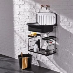 Alape Ausgussbecken AG.STAHLFORM510Ü, Rechteckig 51 X 33 Cm Bicolor