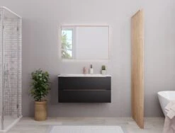 Pianura Lucia Badmöbel Set 82 Cm Mit LED-Lichtspiegel -Badmöbel Verkäufe benetti lucia waschtisch sets waschtischkombination 81 9191007