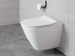 Cersanit City Oval Wand-WC Spülrandlos -Badmöbel Verkäufe cersanit badkeramik city wc oval wand 4983839