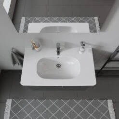 Duravit D-Code Möbelwaschtisch 85 Cm 14 Duravit D-Code Möbelwaschtisch 85 Cm -Badmöbel Verkäufe duravit d code moebelwaschtisch 85 cm 10953965