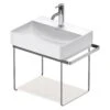 Duravit DuraSquare Glaseinleger Für Metallkonsolen 47 X 31 Cm