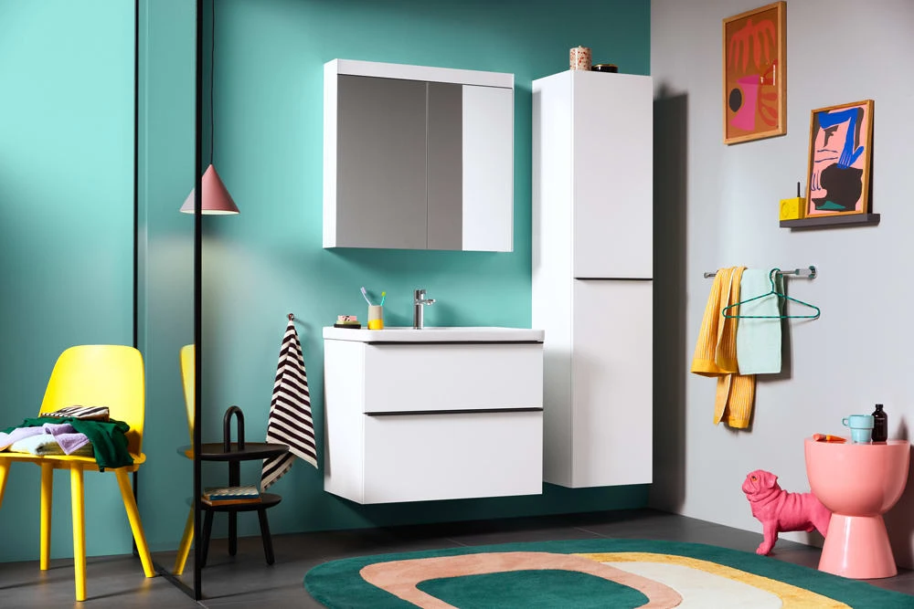 Duravit D-Neo Möbelset Mit Spiegelschrank 100,5 Cm 5 Duravit D-Neo Möbelset Mit Spiegelschrank 100,5 Cm – Bild 5