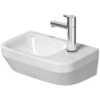 Duravit No. 1 Handwaschbecken 36 Cm, Mit 1 Hahnloch Rechts, Ohne Überlauf