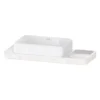 Duravit Qatego Steinkonsolen-Set Mit Waschtisch Mit Konsole 100 X 41 Cm