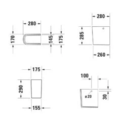 Duravit Soleil By Starck Halbsäule