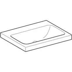 Geberit ICon Light Waschtisch 60 Cm Ohne Hahnloch, Ohne Überlauf