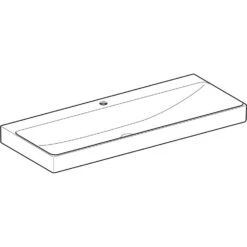 Geberit ONE Waschtisch 120 Cm, Abgang Vertikal, 1 Hahnloch, Ohne Überlauf -Badmöbel Verkäufe geberit badkeramik und badmoebel one waschtische 7215819