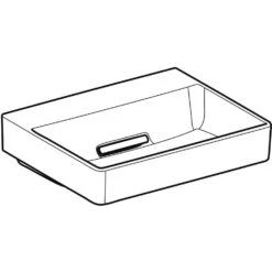 Geberit ONE Aufsatzwaschtisch, Ohne Hahnloch, Ohne Überlauf, Abgang Horizontal -Badmöbel Verkäufe geberit badkeramik und badmoebel one waschtische 7215846