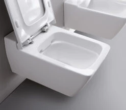Geberit Xeno² Wand-WC Tiefspüler Geschlossene Form, Rimfree