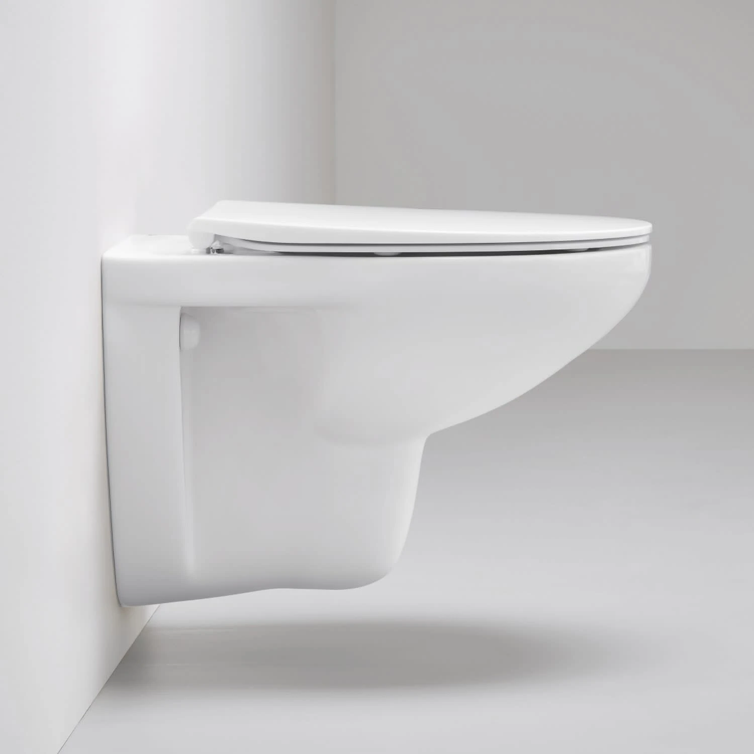 GROHE Bau Keramik Wand-Tiefspül-WC Slim Set Spülrandlos 6 GROHE Bau Keramik Wand-Tiefspül-WC Slim Set Spülrandlos – Bild 6