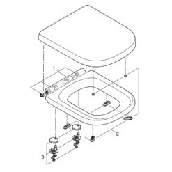 GROHE Solido 5 In 1-Set Für WC Mit Euro-Keramik Tiefspül-WC, Bauhöhe 113 Cm -Badmöbel Verkäufe grohe installationssysteme unterputz spuelkaesten solido 5 6159349