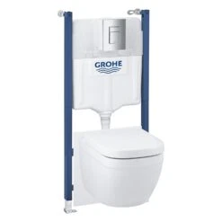 GROHE Solido 5 In 1-Set Für Wand-WC Mit Euro-Keramik, Bauhöhe 113,5 Cm