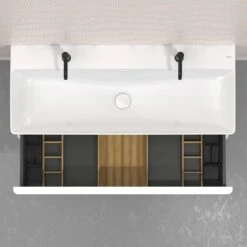 Hansgrohe IntraStoris Schubkasteninneinteilung Set 340 Für Waschtischschrank 118 Cm Breit