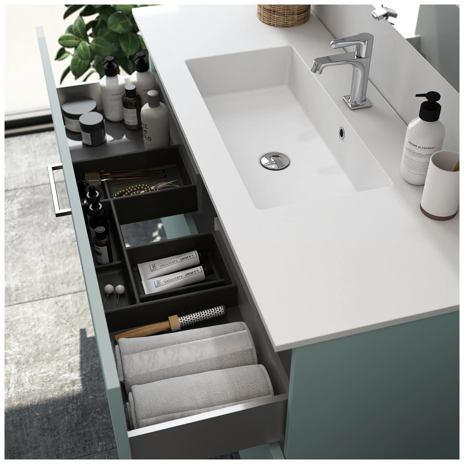 Dansani Play Möbelset Inkl. Spiegelschrank "CH" Und Waschtischunterschrank Mit 2 Schubladen, 80,2 Cm 1 Dansani Play Möbelset Inkl. Spiegelschrank "CH" Und Waschtischunterschrank Mit 2 Schubladen, 80,2 Cm