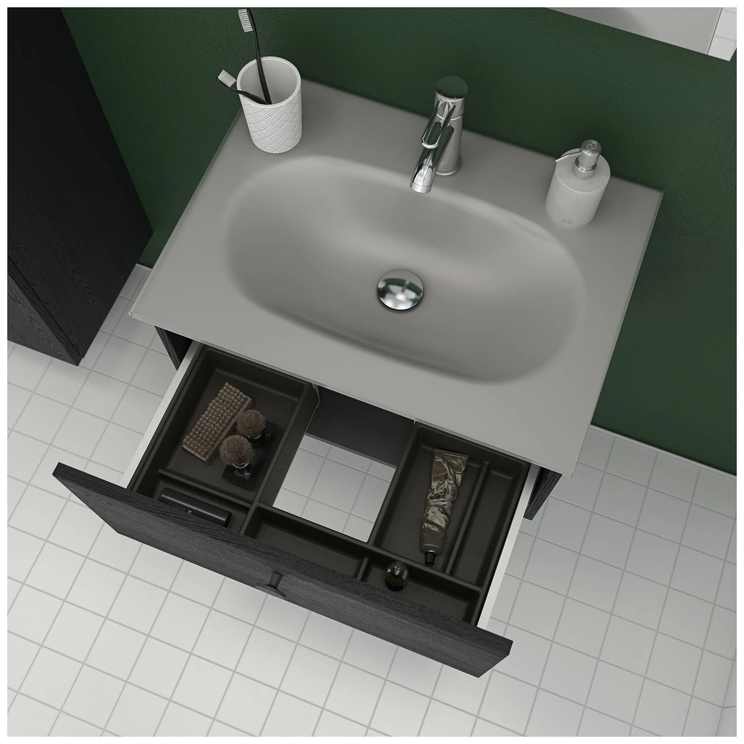 Dansani Play Möbelset Inkl. Spiegel Und Waschtischunterschrank Mit 1 Schublade, 81 Cm 1 Dansani Play Möbelset Inkl. Spiegel Und Waschtischunterschrank Mit 1 Schublade, 81 Cm