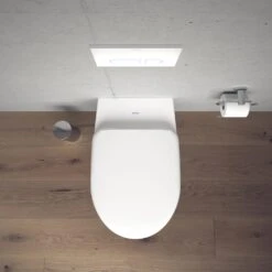 Duravit Architec Wand-WC 57,5 Cm, Tiefspüler, Durafix Inklusive -Badmöbel Verkäufe hersteller duravit architec wc wand 57 10976845