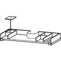 Duravit Einrichtungssystem Für Schubkasten Mit Siphonausschnitt 82 Cm