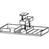 Duravit Einrichtungssystem Für Schubkasten Ohne Siphonausschnitt 78,4 Cm