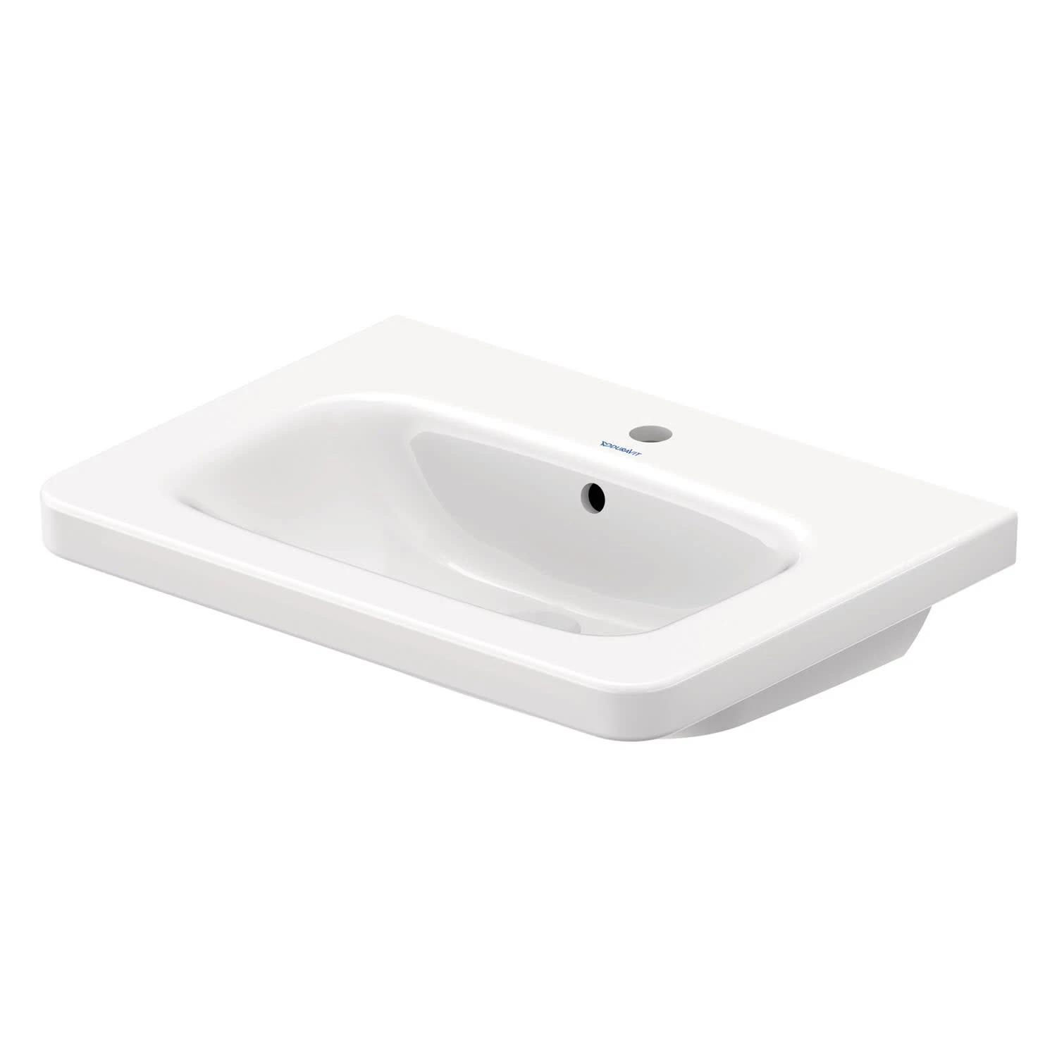 Duravit DuraStyle Möbelwaschtisch 65 Cm, Mit 1 Hahnloch 1 Duravit DuraStyle Möbelwaschtisch 65 Cm, Mit 1 Hahnloch