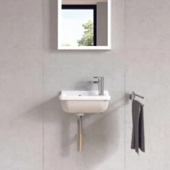Duravit Starck 3 Handwaschbecken 40 Cm Mit 1 Hahnloch -Badmöbel Verkäufe hersteller duravit starck 3 waschtische handwaschbecken 10955237