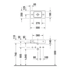 Duravit Vero Air Handwaschbecken Ohne Hahnloch 50 X 25 Cm, Ohne Überlauf 10 Duravit Vero Air Handwaschbecken Ohne Hahnloch 50 X 25 Cm, Ohne Überlauf -Badmöbel Verkäufe hersteller duravit vero air handwaschbecken ohne 1771966