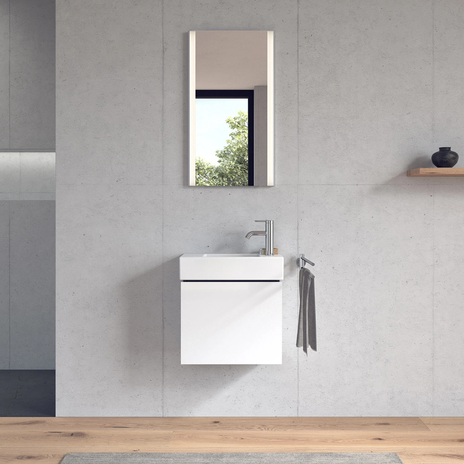 Duravit Vero Air Handwaschbecken Ohne Hahnloch 50 X 25 Cm, Ohne Überlauf 7 Duravit Vero Air Handwaschbecken Ohne Hahnloch 50 X 25 Cm, Ohne Überlauf – Bild 7