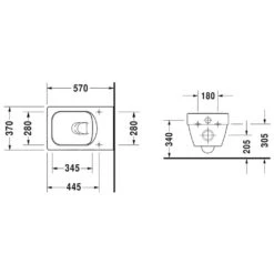 Duravit Vero Air Wand-WC, Spülrandlos 14 Duravit Vero Air Wand-WC, Spülrandlos -Badmöbel Verkäufe hersteller duravit vero air wc wand 1248208