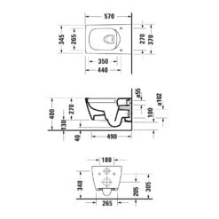 Duravit Viu Wand-WC Rimless 15 Duravit Viu Wand-WC Rimless -Badmöbel Verkäufe hersteller duravit viu wc wand rimless 10972606