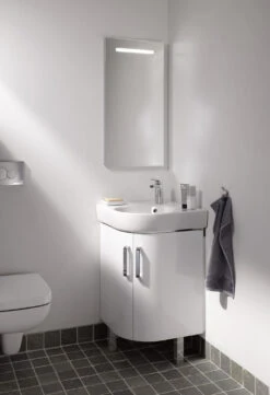 Geberit Renova Compact Eckhandwaschbecken-Unterschrank 42,5 Cm