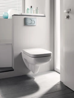 Geberit Renova Compact Sqaure Wand-WC, Tiefspüler