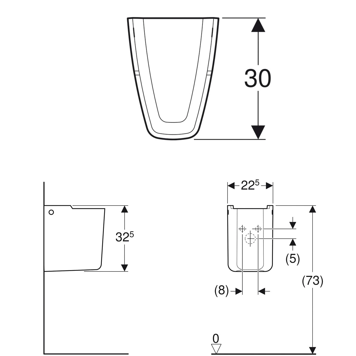 Geberit Renova Plan Halbsäule 1 Geberit Renova Plan Halbsäule