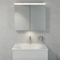 Keuco Royal Reflex Waschtisch Mit Waschtischunterschrank Und LED-Spiegelschrank, 80 Cm -Badmöbel Verkäufe hersteller keuco badmoebel sets waschtisch waschtischunterbau 2162224