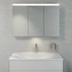 Keuco Royal Reflex Waschtisch Mit Waschtischunterschrank Und LED-Spiegelschrank, 100 Cm -Badmöbel Verkäufe hersteller keuco badmoebel sets waschtisch waschtischunterbau 2162230