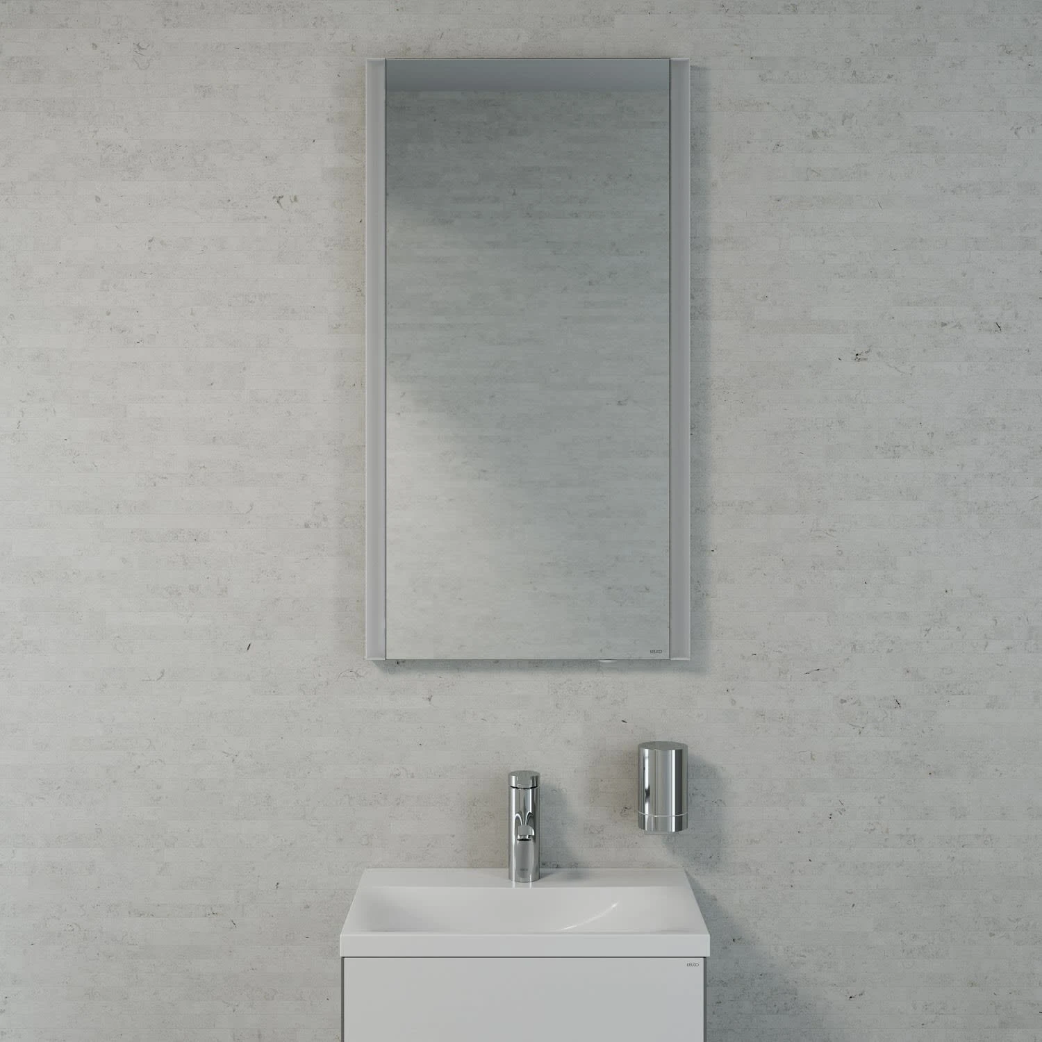 Keuco Royal Reflex Waschtisch Mit Waschtischunterschrank Und LED-Lichtspiegel, 50 Cm, Türanschlag Links 7 Keuco Royal Reflex Waschtisch Mit Waschtischunterschrank Und LED-Lichtspiegel, 50 Cm, Türanschlag Links – Bild 7