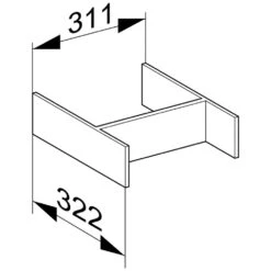 Keuco Edition 400 Inneneinteilung Größe M