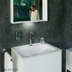 Keuco X-Line Keramik-Waschtisch Mit 1 Hahnloch 120,5 X 49,3 Cm