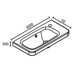 Lanzet K8 Keramik-Waschtisch 60 X 30 Cm -Badmöbel Verkäufe hersteller lanzet k8 waschtische keramik 60 9569783