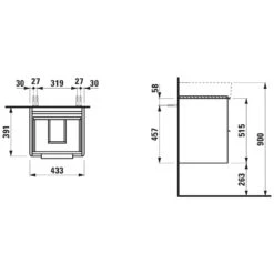 LAUFEN BASE Für VAL Waschtischunterbau 43,5 X 39 Cm 8 LAUFEN BASE Für VAL Waschtischunterbau 43,5 X 39 Cm -Badmöbel Verkäufe hersteller laufen badmoebel base waschtischunterbauten val 1656114
