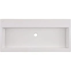 LAUFEN Living City Aufsatzwaschtisch 100 Cm Mit Überlauf, Ohne Hahnlochbohrung