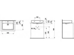 LAUFEN Pro A Aufsatzbecken 60 Cm -Badmöbel Verkäufe hersteller laufen pro waschtische aufsatzbecken 60 1604394