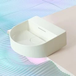 LAUFEN Sonar Aufsatzhandwaschbecken 41 X 42 Cm, Ohne Hahnloch