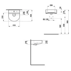 LAUFEN Sonar Aufsatzhandwaschbecken 41 X 42 Cm, Ohne Hahnloch -Badmöbel Verkäufe hersteller laufen sonar waschtische aufsatzhandwaschbecken 41 2170069