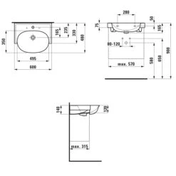 LAUFEN The New Classic Möbelwaschtisch 60 X 48 Cm, Mit 1 Hahnloch, Mit Überlauf 7 LAUFEN The New Classic Möbelwaschtisch 60 X 48 Cm, Mit 1 Hahnloch, Mit Überlauf -Badmöbel Verkäufe hersteller laufen the new classic waschtische 2883541