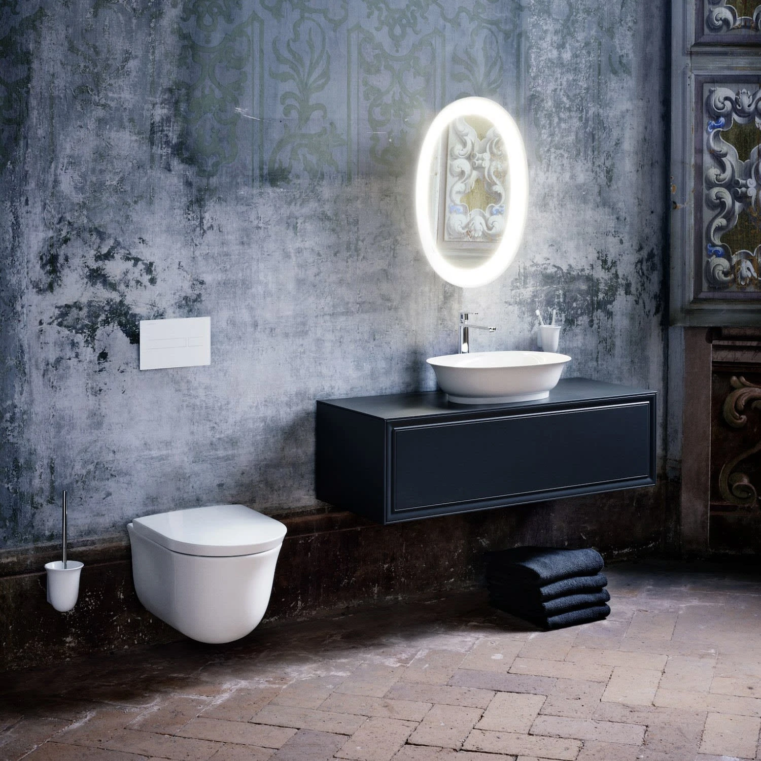 LAUFEN The New Classic Spülrandloses Wand-WC, Tiefspüler 2 LAUFEN The New Classic Spülrandloses Wand-WC, Tiefspüler – Bild 2