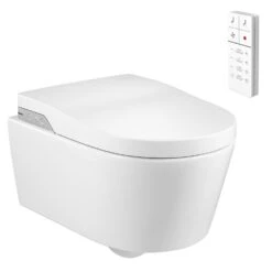 Living Dusch-WC Spülrandlos, Inkl. WC-Sitz