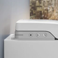 Living Dusch-WC Spülrandlos, Inkl. WC-Sitz -Badmöbel Verkäufe hersteller megabad profi collection badkeramik living 2994839