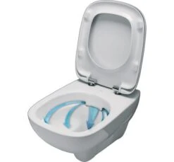 Plana Wand-Tiefspül-WC, Spülrandlos -Badmöbel Verkäufe hersteller megabad sortiment badkeramik plana wc 808992