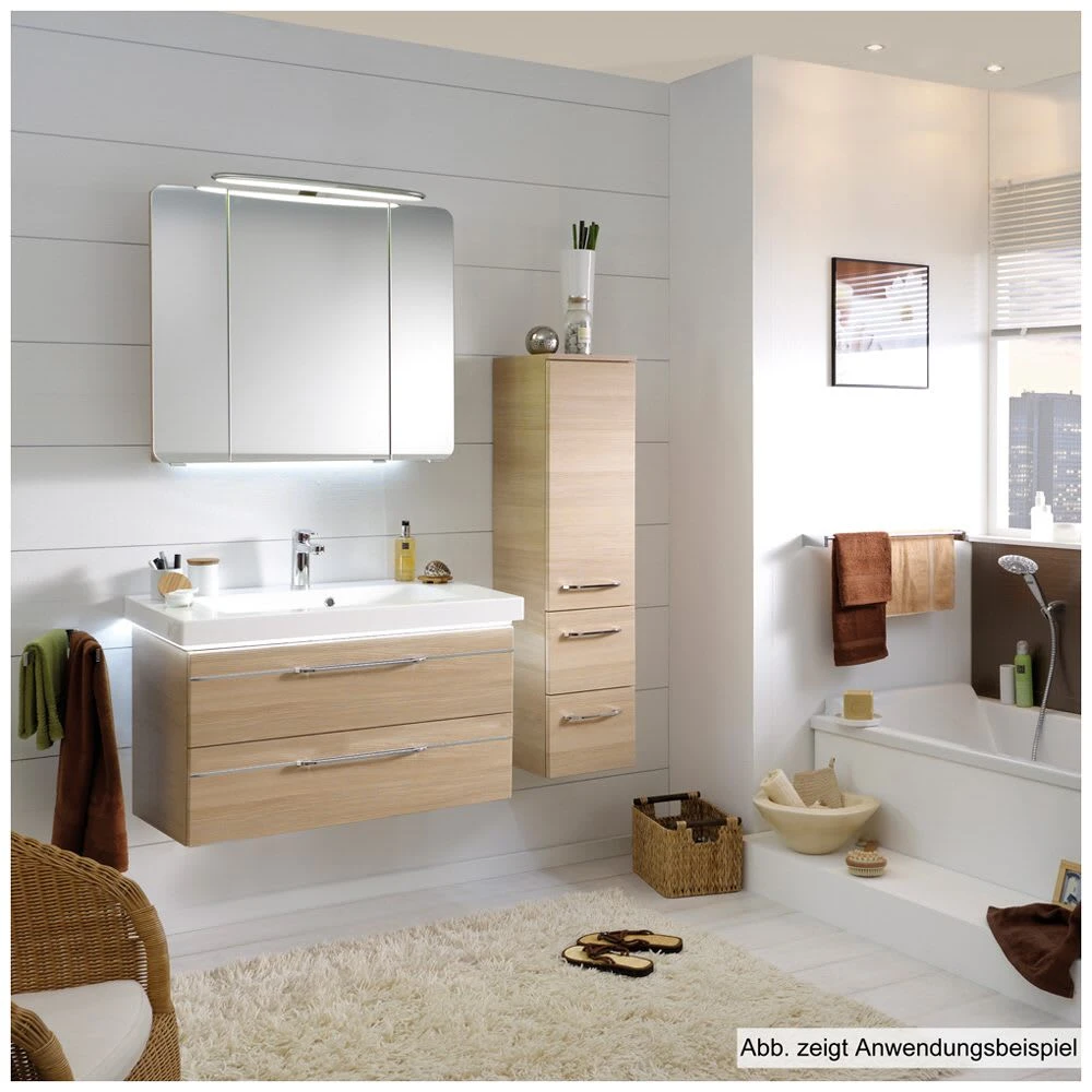 Pelipal Balto Mineralmarmor Waschtisch 92 Cm Mit LED-Zusatzbeleuchtung 1 Pelipal Balto Mineralmarmor Waschtisch 92 Cm Mit LED-Zusatzbeleuchtung