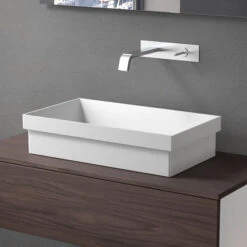 Progettobagno ELY 60 Einbauwaschtisch 60 X 34 Cm