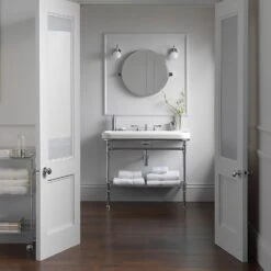 Victoria & Albert Metallo 100 Waschtisch Mit 2 Füßen, 3 Armaturlöcher